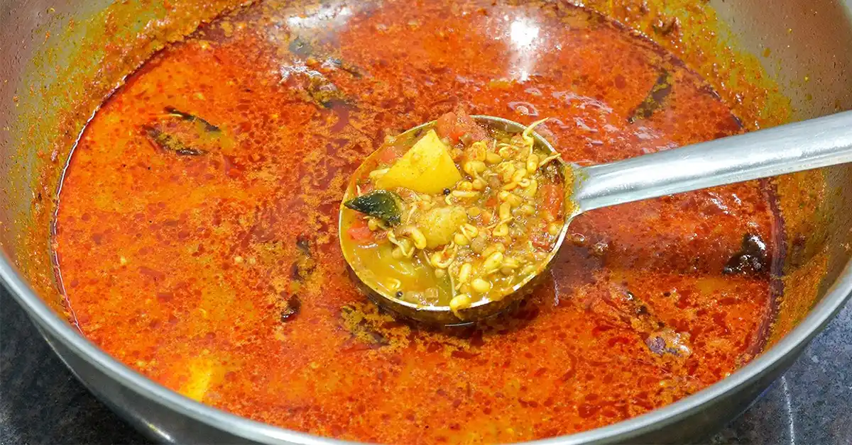 Sprouted Moth Bean Curry
