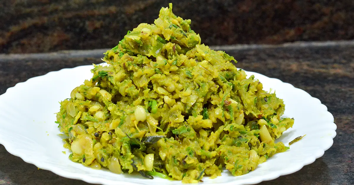 Authentic Dodkyache Pithle Recipe