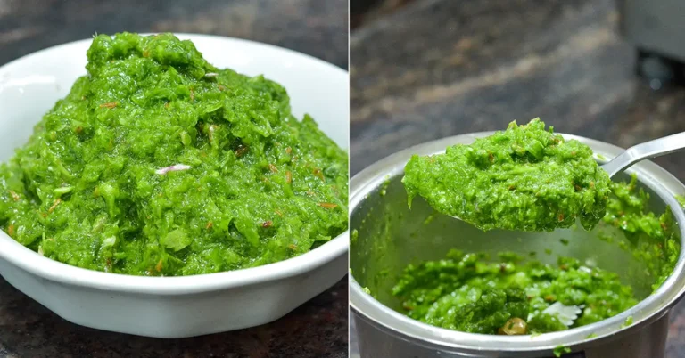 Easy Spring Onion Chutney Recipe