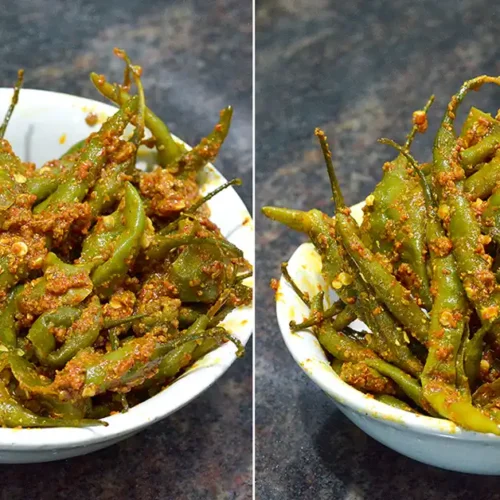 Instant Green Chilli Pickle Recipe