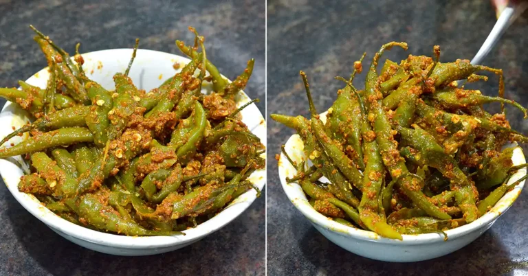 Instant Green Chilli Pickle Recipe