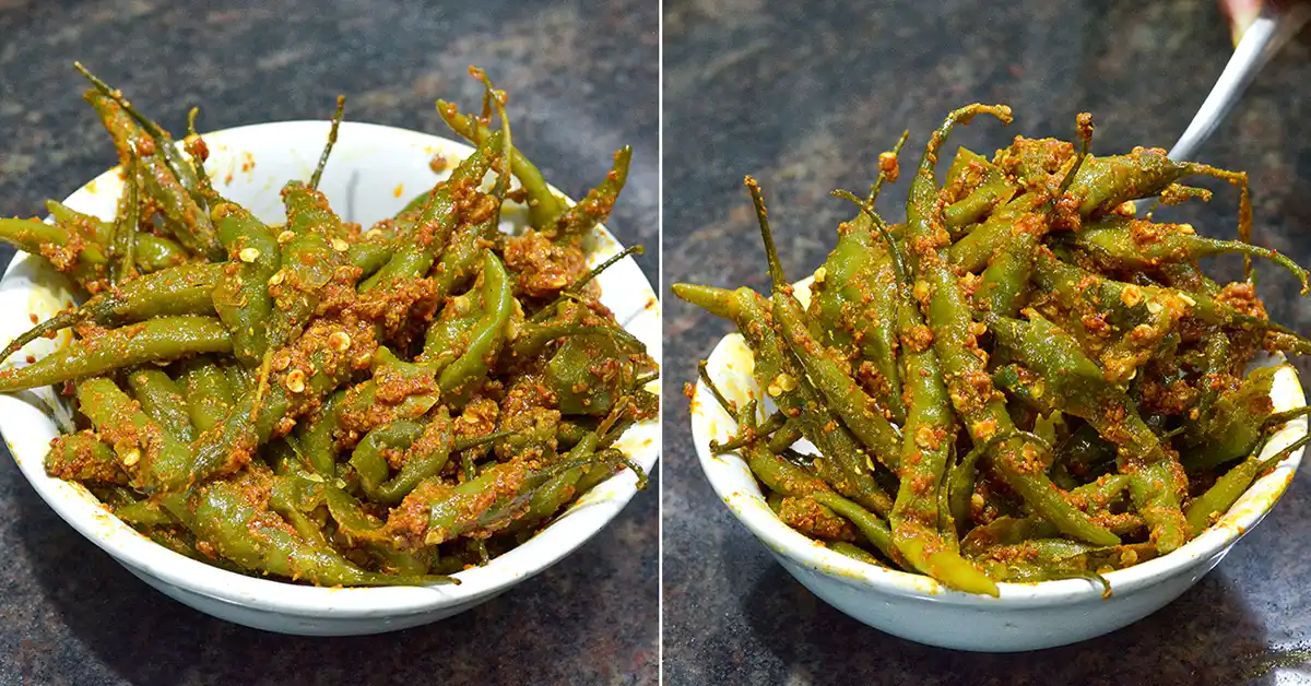 Instant Green Chilli Pickle Recipe