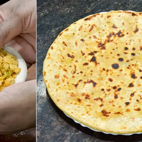 Kabuli Chana Paratha Recipe