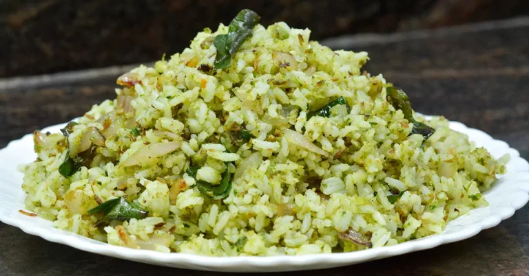 Maharashtrian Thecha Rice Recipe