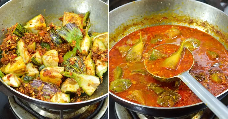 Maharashtrian Vangyache Kalvan Recipe
