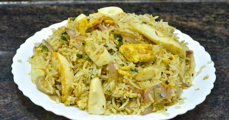 Quick And Easy Egg Rice Recipe