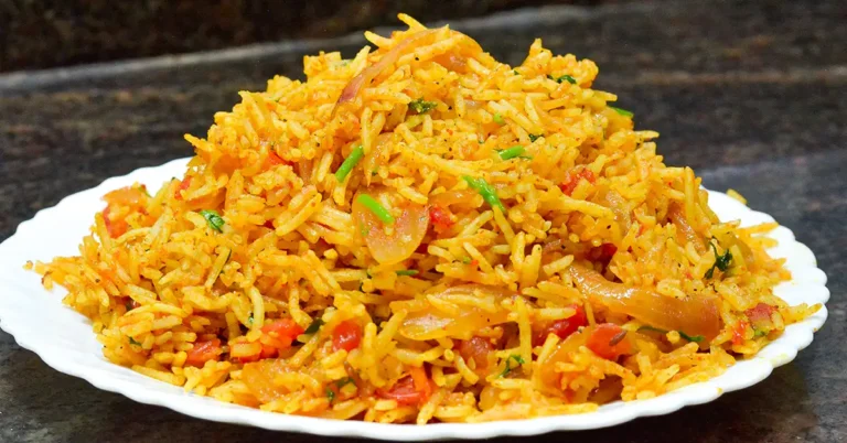 Quick And Easy Tomato Rice Recipe