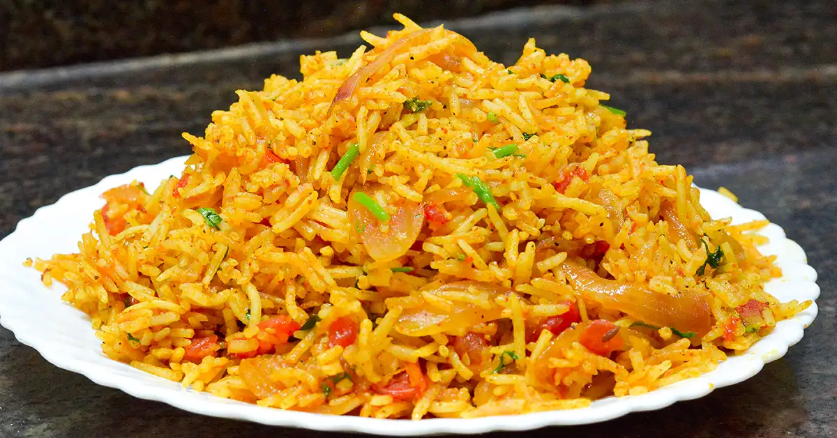 Quick And Easy Tomato Rice Recipe