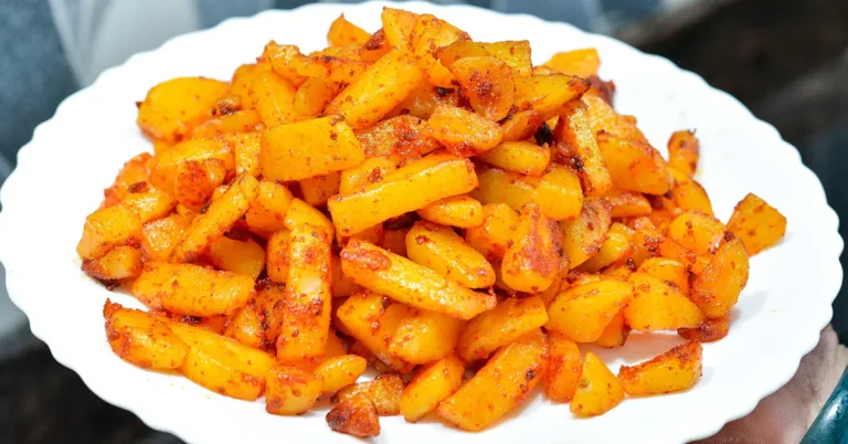 Quick Batata Kachrya Recipe