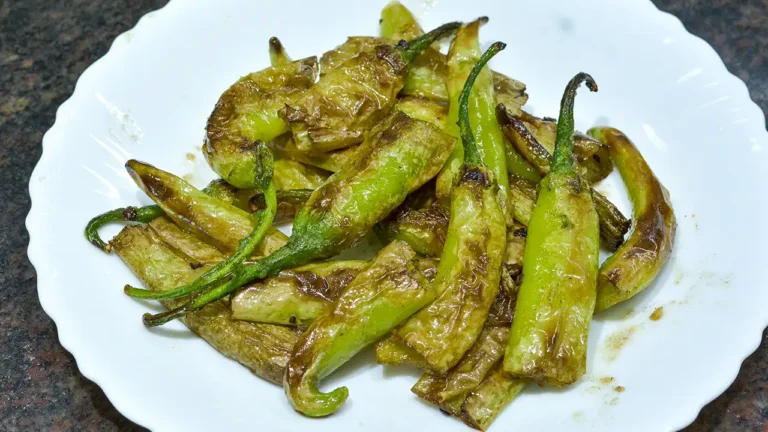 Quick Butter Green Chilli Recipe