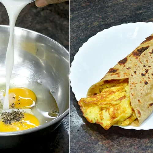 Quick Egg Paratha Recipe