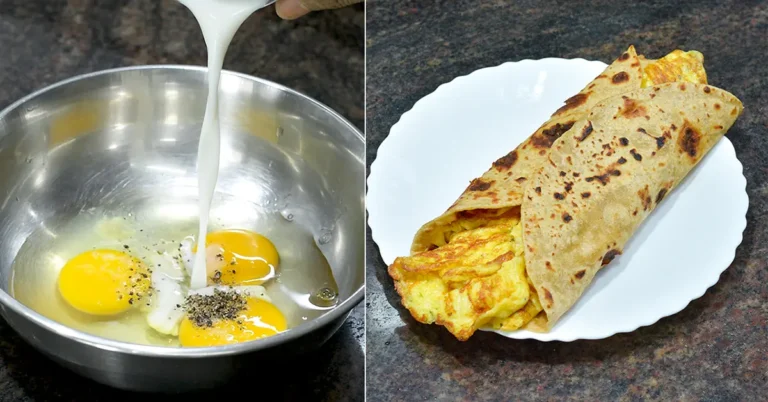 Quick Egg Paratha Recipe