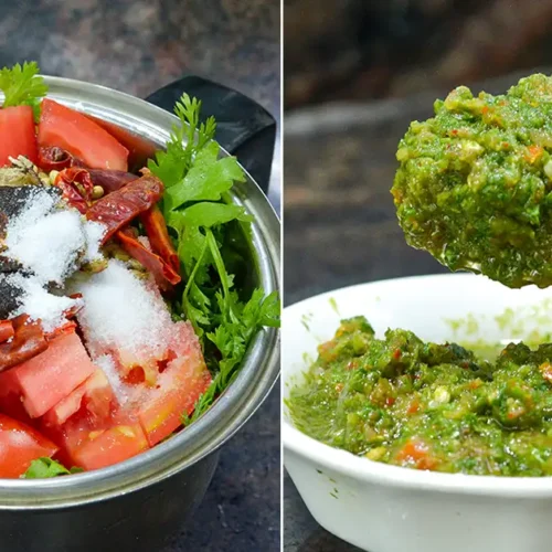 Quick Kothimbir Chutney Recipe