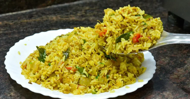 Quick Matki Bhaat Recipe
