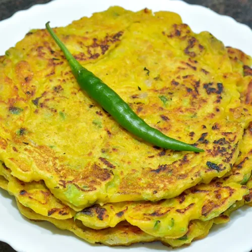 Besan Batata Poli Recipe