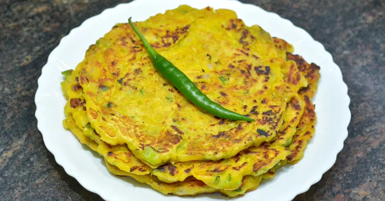 Besan Batata Poli Recipe