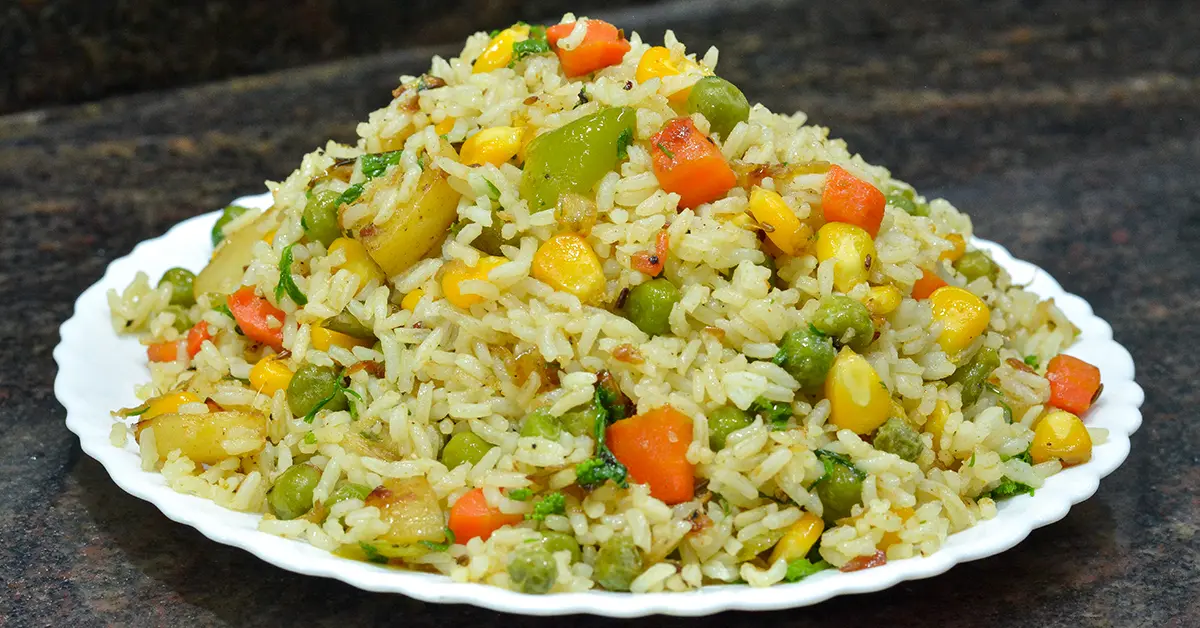 Veg Pulao Recipe For Tiffin