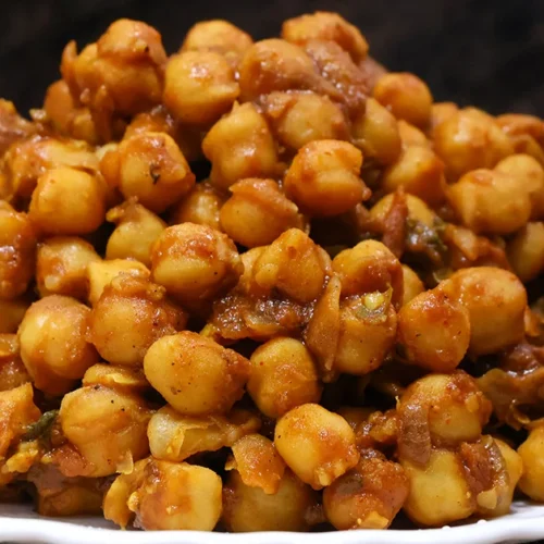 Dry Masaledar Chole Sabzi Recipe