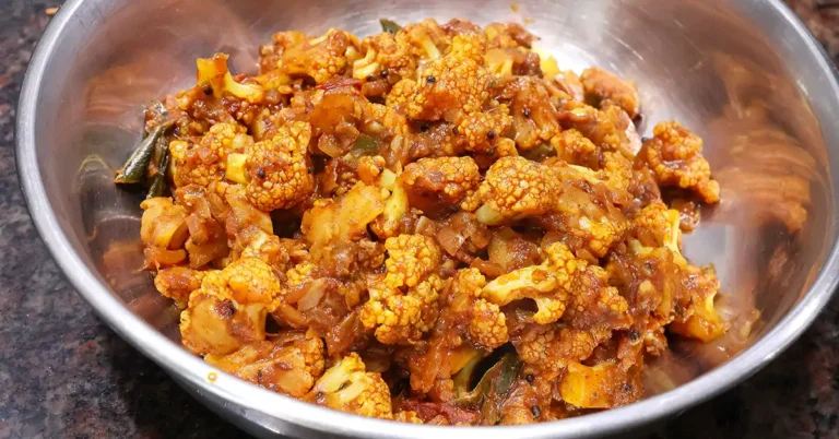 Maharashtrian Flower Chi Bhaji