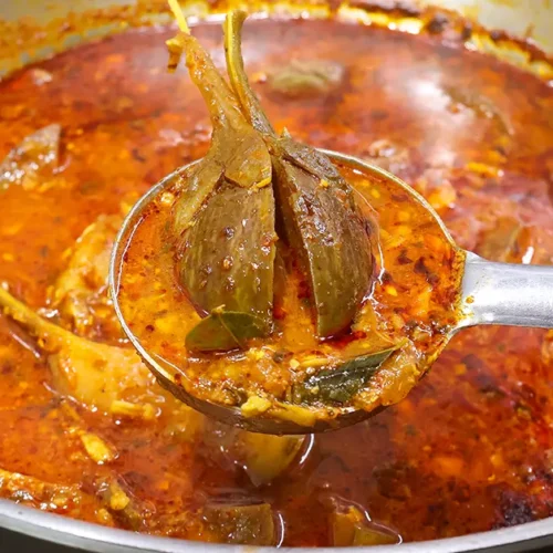 Maharashtrian Vangyache Kalvan Recipe
