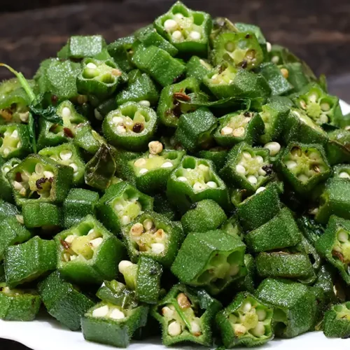 Quick Non-Sticky Bhindi Recipe