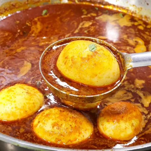Spicy Maharashtrian Egg Curry
