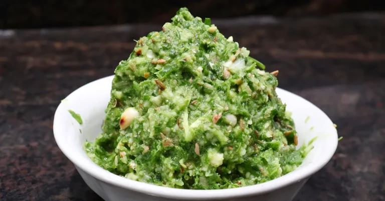 Quick Spring Onion Chutney