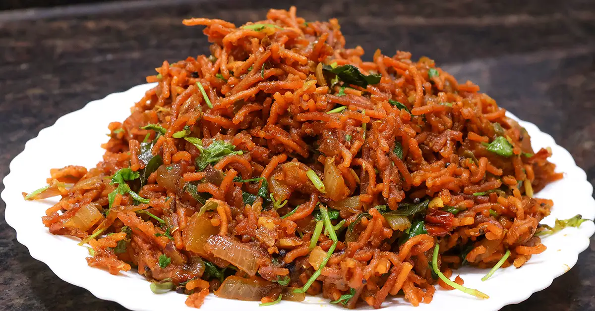 Spicy Dry Sev Bhaji Recipe