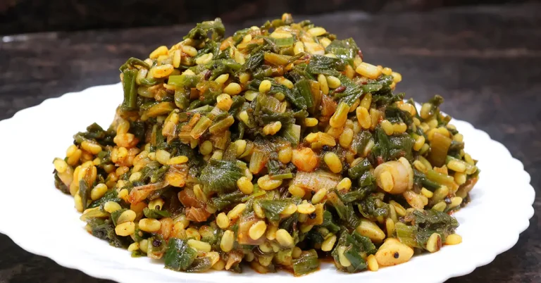 Spring Onion Moong Dal Recipe