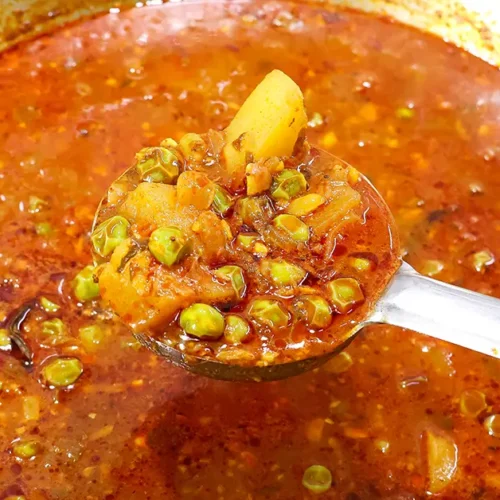 Vatana Batata Rassa Bhaji