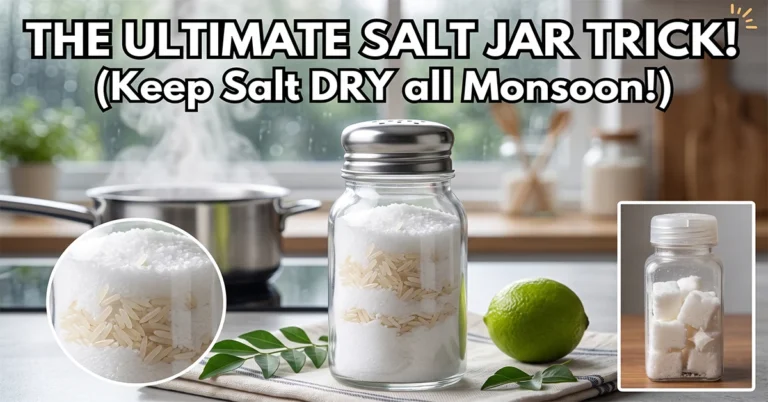 how to keep salt dry in monsoon